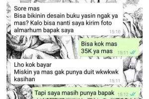 Endingnya plot twist, 11 chat lucu minta tolong ini kocak abis