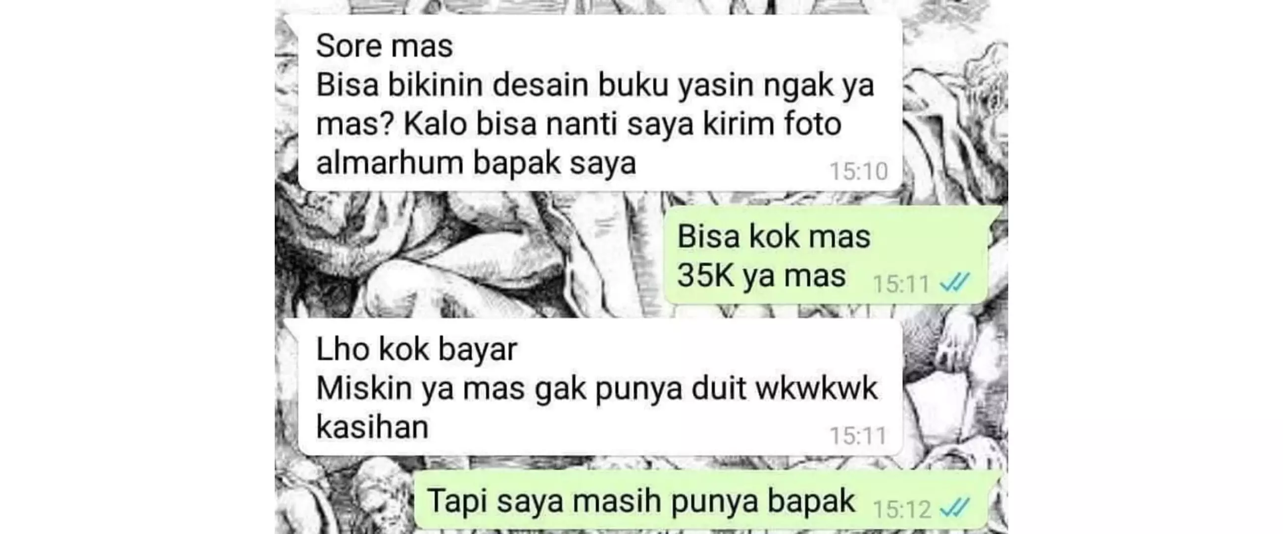 Endingnya plot twist, 11 chat lucu minta tolong ini kocak abis