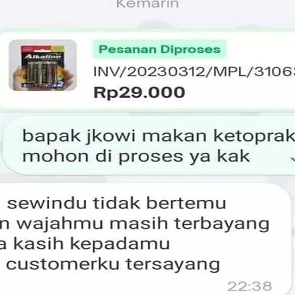 13 Chat penjual dan pembeli di aplikasi online shop ini kocak abis, ada yang berbalas pantun