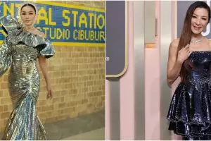 Potret langka Titi Dwijayati berkompetisi dengan Michelle Yeoh peraih Oscar 2023 di Miss World 1983