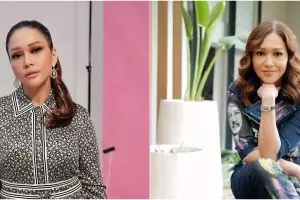 Maia Estianty datang kondangan ke Jerusalem, penampilannya malah disebut mirip Bunda Corla