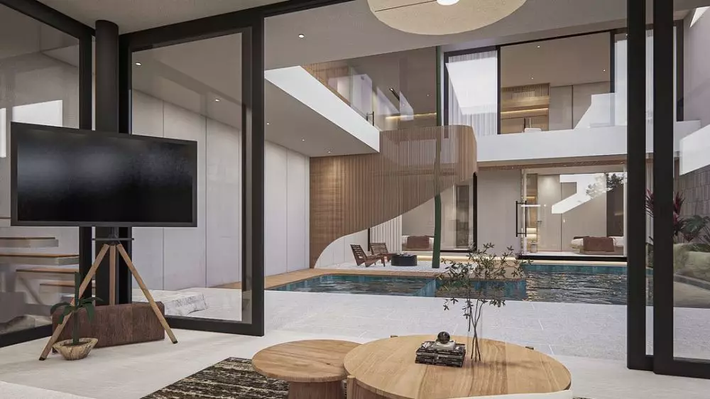 rancangan vila Lesty di bali © Instagram