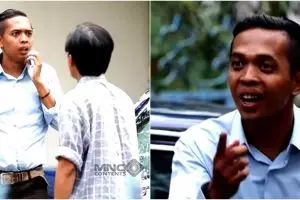 Supir Kang Bahar di Preman Pensiun hobi touring motor, intip 11 potretnya saat riding