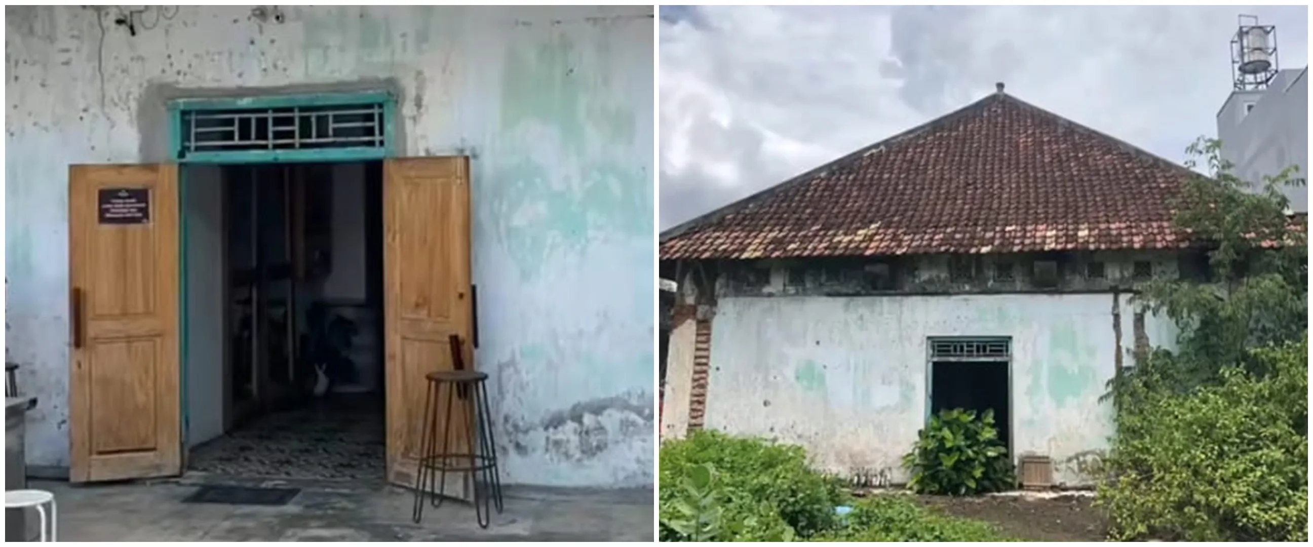 Rumah tua sudah kosong 35 tahun ini dimakeover jadi kafe estetik, bikin betah nongkrong lama