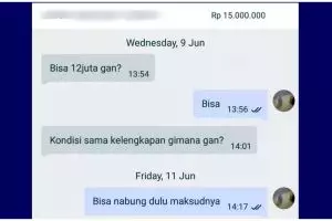11 Chat lucu jual beli handphone via online ini bikin kepala cenat-cenut