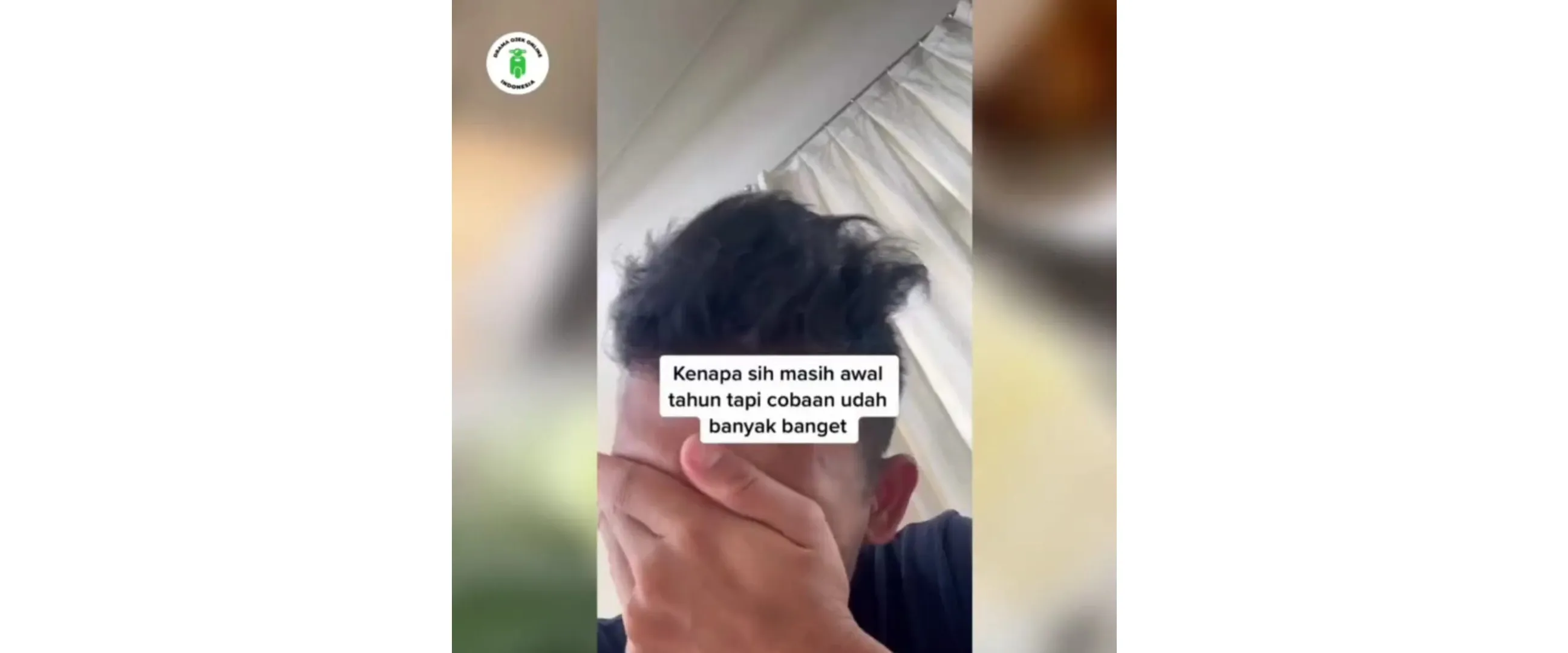 Penjual ogah ribet, pria pesan lalapan via ojek online ini malah dapat barang di luar dugaan