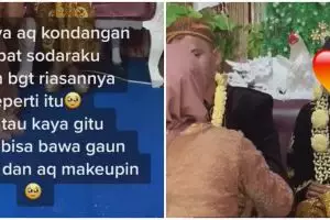 Pengantin wanita ini dirias paes Solo tapi gagal, penampakannya bikin prihatin