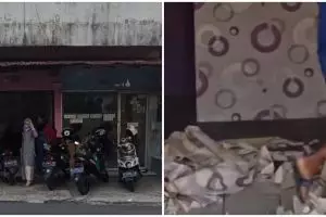 Bangunan bekas burjo 4x3 meter ini disulap jadi florist estetik, pelanggan auto dateng