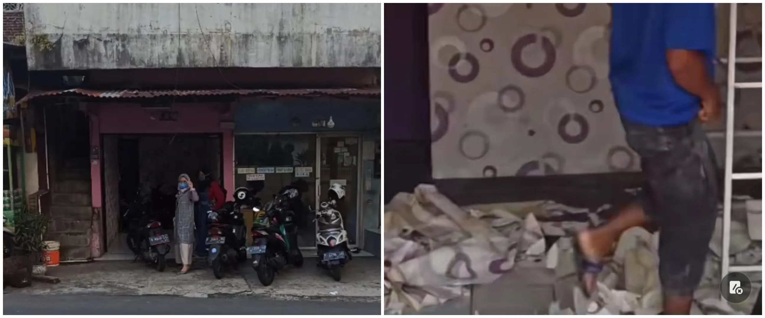 Bangunan bekas burjo 4x3 meter ini disulap jadi florist estetik, pelanggan auto dateng