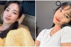 Disebut mirip artis Korea, intip 7 potret bukti Fuji dan Kim Taeri bak pinang dibelah dua