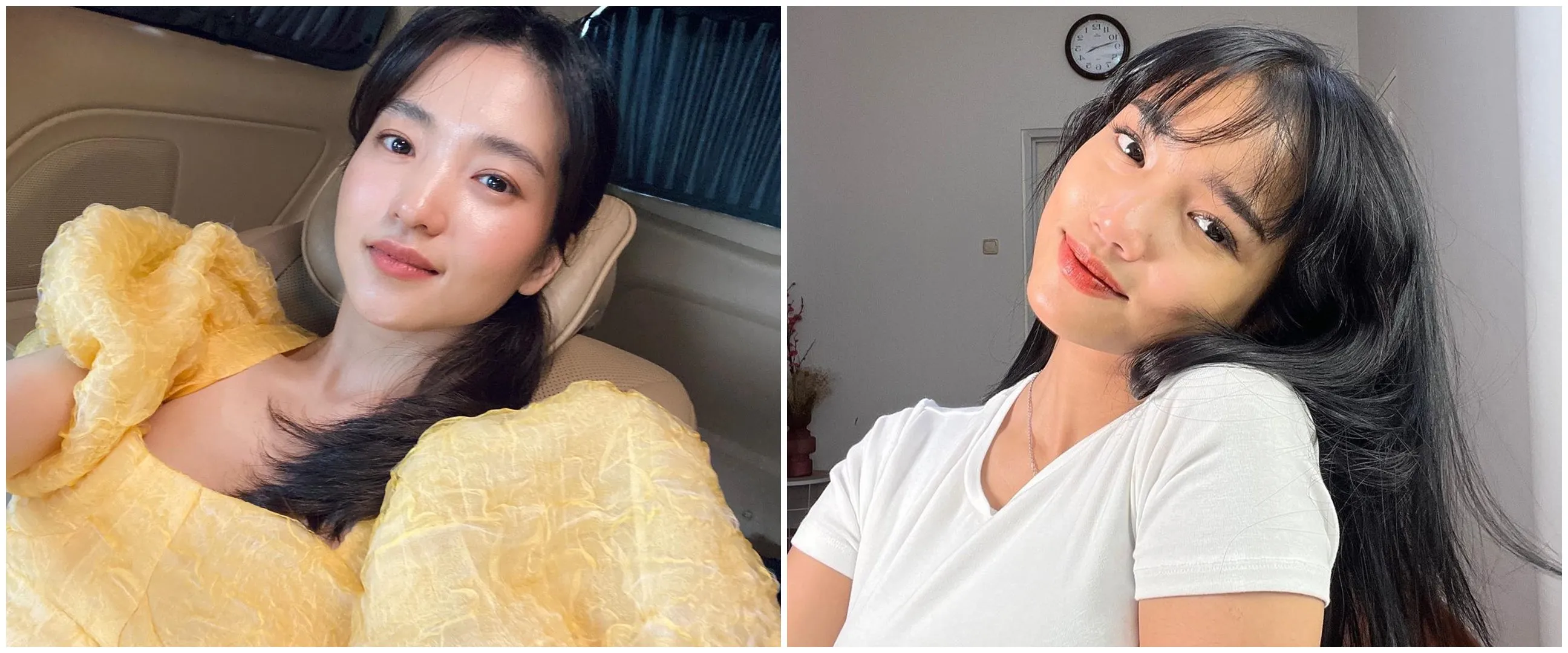 Disebut mirip artis Korea, intip 7 potret bukti Fuji dan Kim Taeri bak pinang dibelah dua