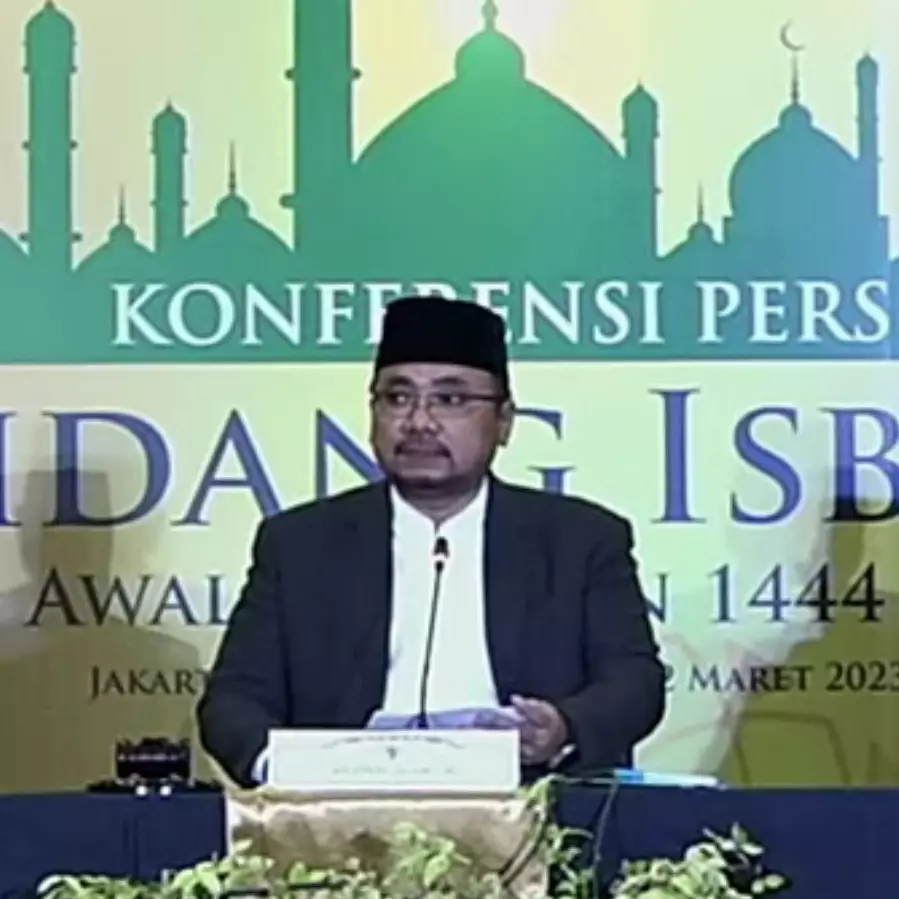 Kemenag umumkan hasil sidang isbat: 1 Ramadan jatuh pada Kamis 23 Maret 2023
