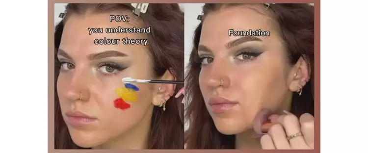 Wanita ini buktikan cat air bisa untuk merias wajah, hasil akhir makeupnya bikin takjub