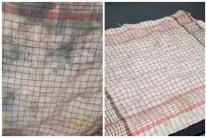 Jangan cuma sabun, ini cara bersihkan bau dan noda membandel di lap dapur pakai tambahan satu bumbu