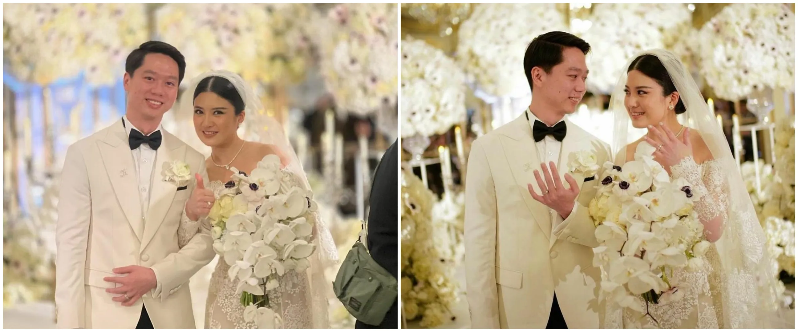 Gaya 6 pesohor hadiri pernikahan Kevin Sanjaya & Valencia Tanoesoedibjo, Vidi Aldiano ajak sang istri