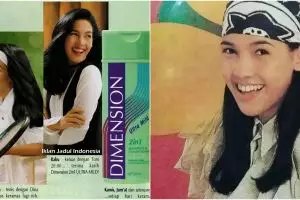 Cewek model iklan sampo era 90-an ini jadi istri pelawak, intip 11 potret transformasinya