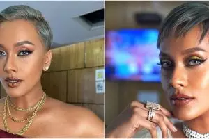 Kerap tampil dengan polesan makeup, pesona Kimmy Jayanti polosan ini manglingi dikira beda orang