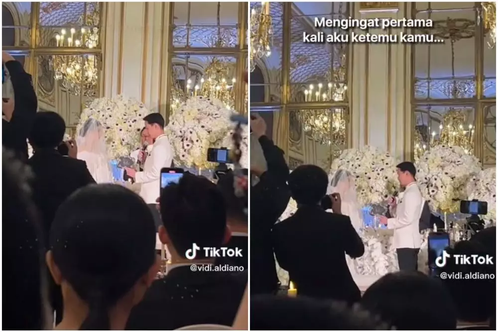 janji pernikahan valen dan kevin © TikTok