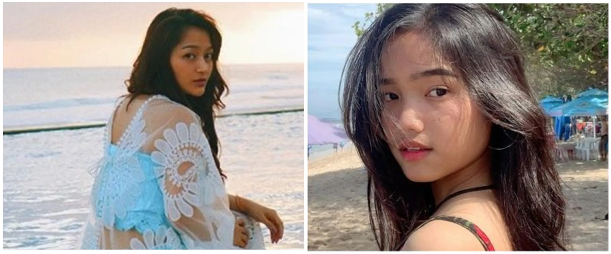 Gaya 8 seleb tampil natural dengan makeup tipis ini disebut mirip artis Korea, Fuji persis Kim Taeri