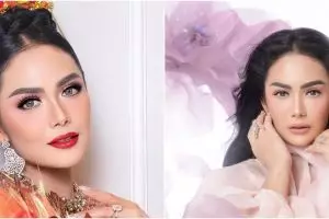 11 Momen perayaan mewah ulang tahun Krisdayanti ke-48, Iis Dahlia tampil memesona dengan hijab