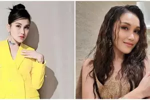 11 Gaya Ayu Ting Ting tampil bak anak gadis jadi sorotan, potretnya berponi disebut mirip Lucinta Luna