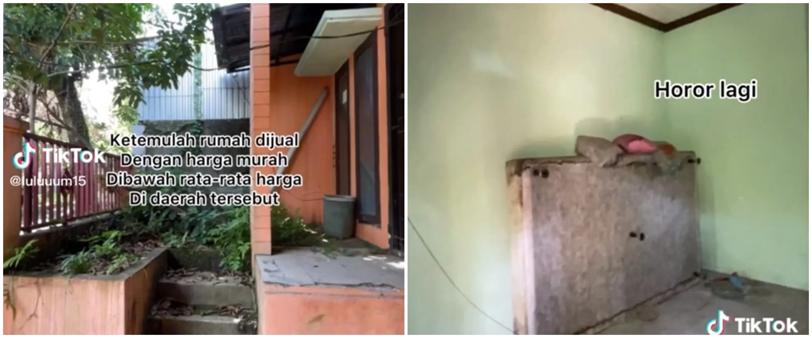 Renovasi rumah kosong tampak horor jadi hunian estetik minimalis modern, nuansanya bikin adem
