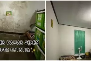 Makeover kamar kumuh ukuran 3x3,25 meter jadi ala Korean style, hasilnya seperti beda ruangan