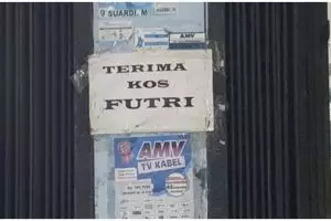 11 Tulisan lucu terima kos-kosan ini bikin mahasiswa mikir dua kali, kenapa ya?