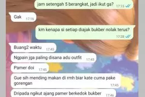 Selalu jadi wacana, 11 chat gagal ajak buka bersama ini bikin senyum kecut