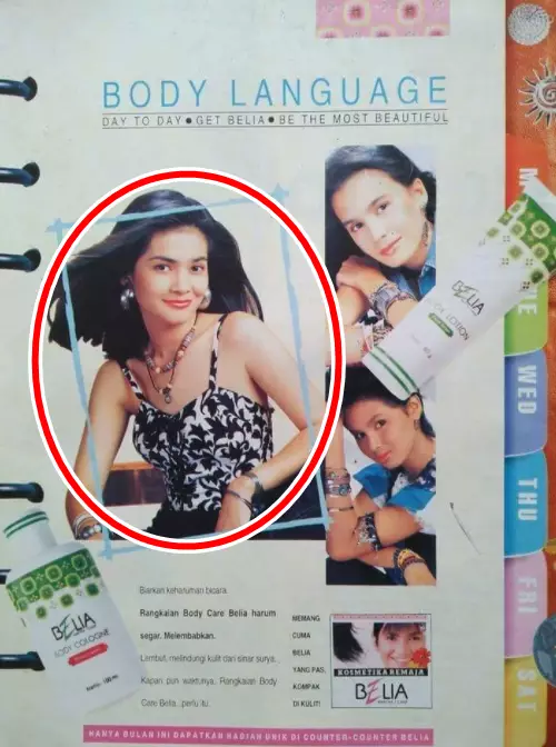 Cewek di iklan body care era 90-an © 2023 brilio.net Cewek di iklan body care era 90-an © 2023 brilio.net