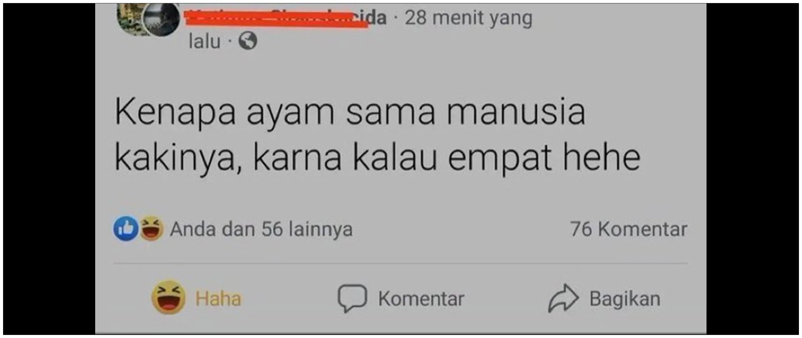 Hiburan menunggu buka puasa, 11 status lucu warga Facebook ini absurdnya bikin ketawa receh