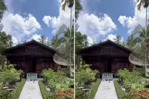 Rumah kayu ini interior dan eksteriornya asri banget, 9 potretnya bikin rindu kampung halaman