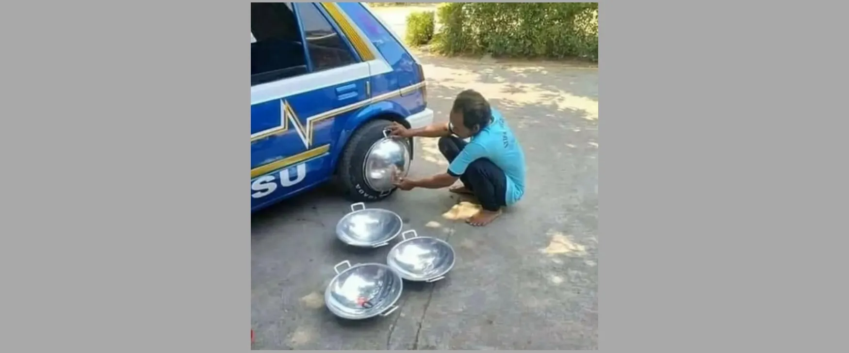15 Ide absurd modifikasi ban mobil ini kreatifnya di luar nalar, bikin bertanya-tanya gimana pakainya