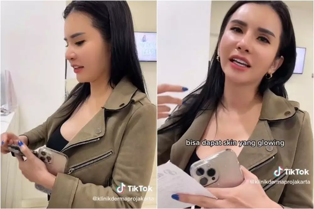 maria vania jalani perawatan © TikTok maria vania jalani perawatan © TikTok