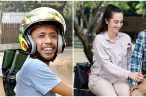 Kekasih Mas Pur Tukang Ojek Pengkolan kini makin anggun usai berhijab, ini 11 potret terbarunya