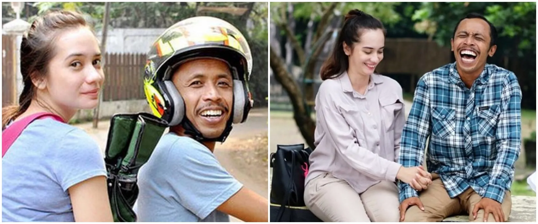 Kekasih Mas Pur Tukang Ojek Pengkolan kini makin anggun usai berhijab, ini 11 potret terbarunya
