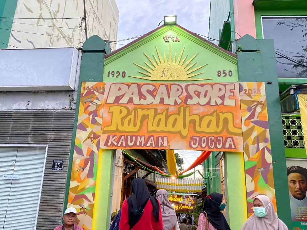 Pasar Sore Ramadhan Kauman © 2023 brilio.net