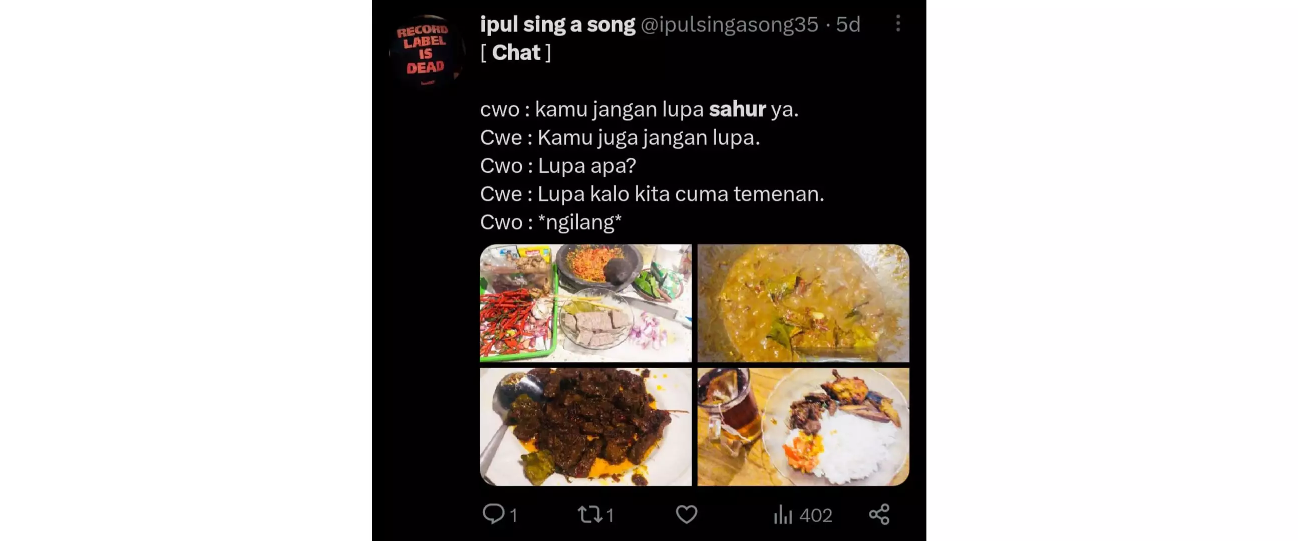 Kocak parah, 15 chat cara bangunin sahur pas puasa ini bikin kamu cengengesan abis
