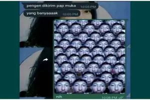 Nggak gini konsepnya, 11 chat lucu kirim foto ke pacar ini bikin tepuk jidat