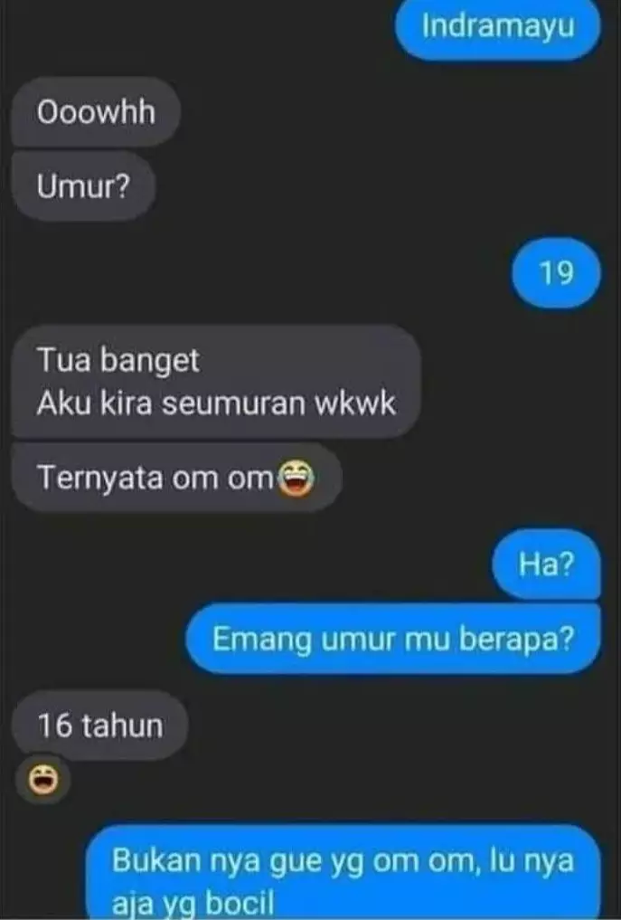 momen nyeleneh kenalan di chat © berbagai sumber