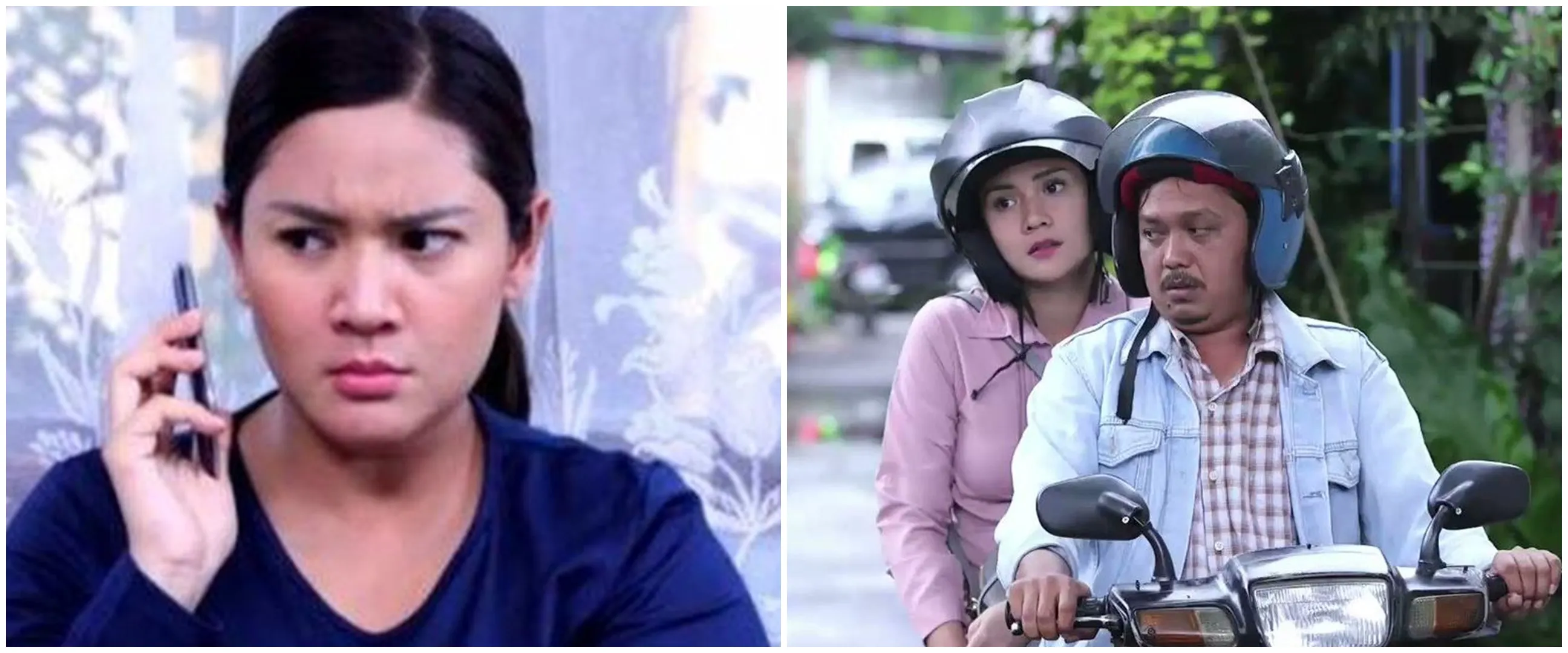 Jadi istri galak di sinetron TOP, 11 potret kemesraan Fitri Ayu bareng pasangan asli bikin baper