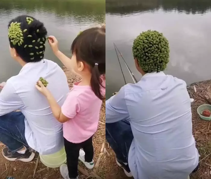 momen lucu orang tua dan anak © berbagai sumber