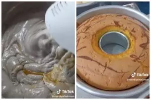 Tak banyak yang tahu, ini trik mengolah adonan bolu panggang agar teksturnya tidak keras