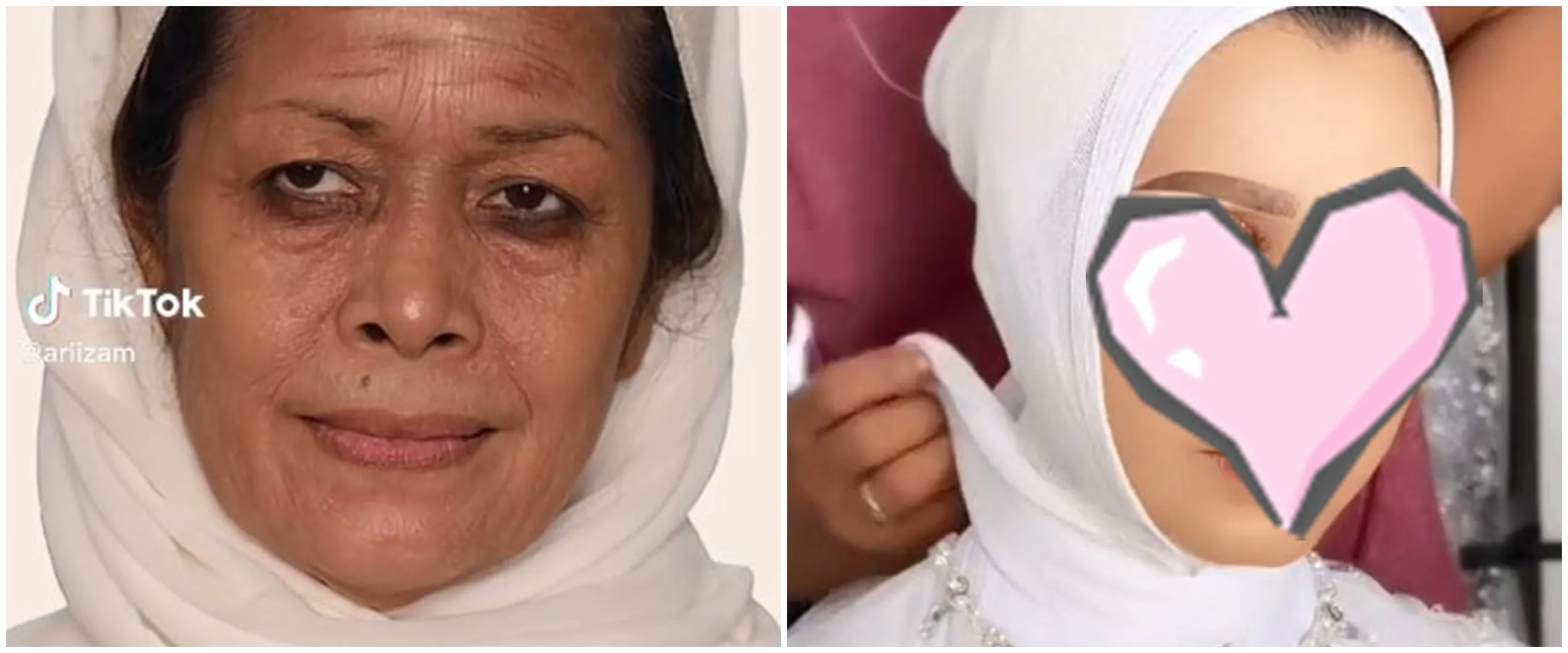 Trik MUA hilangkan kerutan di wajah nenek saat dirias ini tak terduga, hasil akhirnya manglingi pol