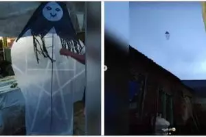 Nggak habis pikir, 11 potret nyeleneh layang-layang ini lihatnya malah seram