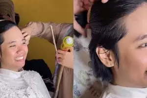 Potret wanita tomboy dimakeup MUA saat menikah, hasil akhirnya manglingi dan kalem pol