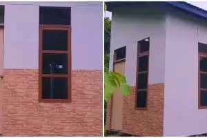 Bangun rumah mungil dari papan hanya bermodal Rp 10 juta, intip 8 potret desainnya yang bikin kagum