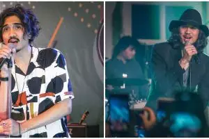 Momen Duta Sheila On 7 makan di warteg dengan kaus dan sandal jepit, warganet: Duta memang beda