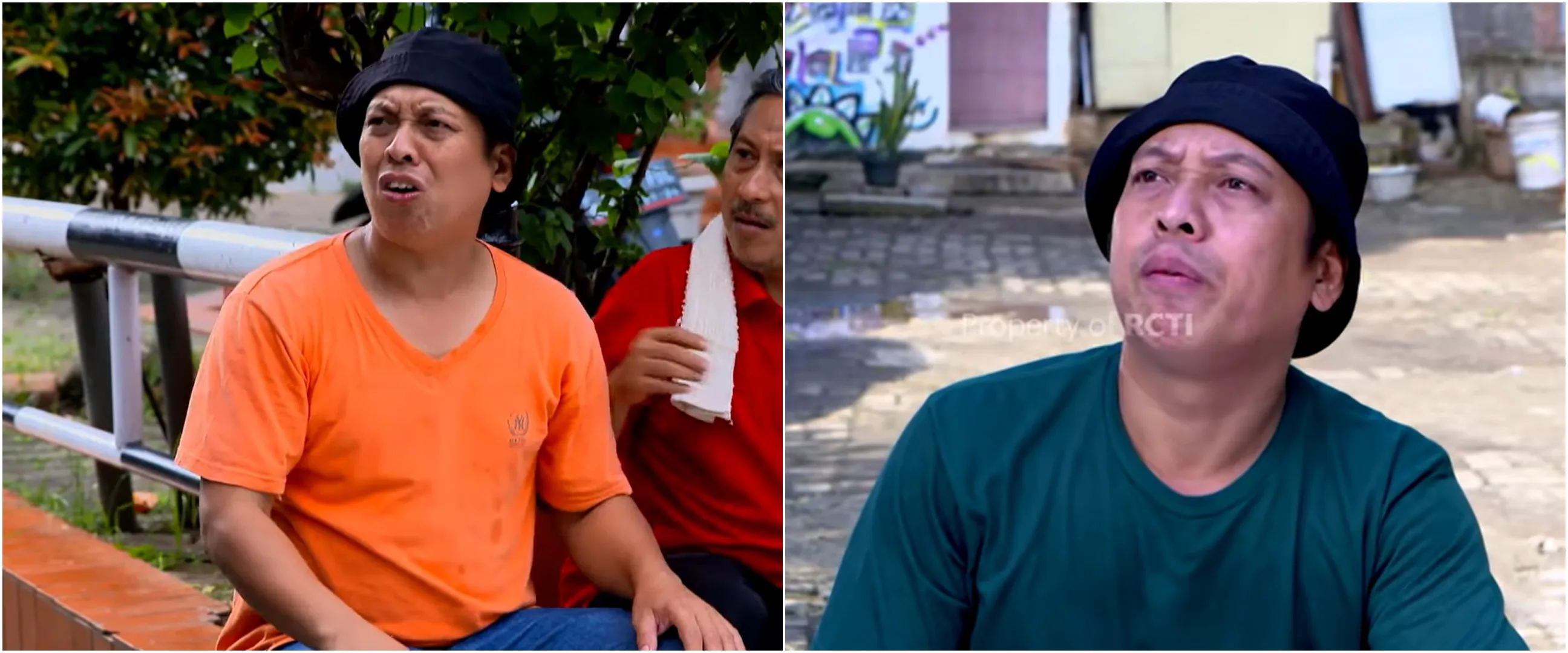 Penjual cendol di Tukang Ojek Pengkolan ini keponakan pelawak senior, intip 11 potretnya di keseharian