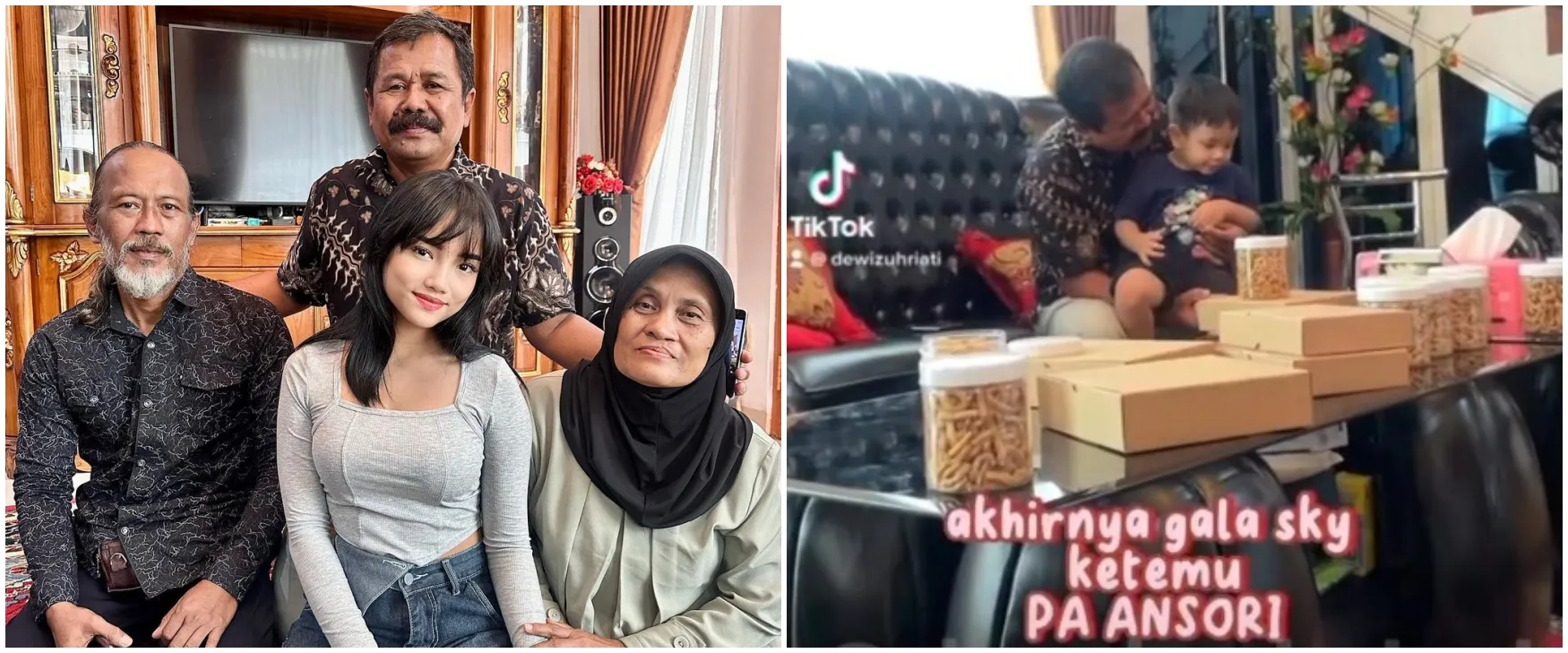 7 Momen haru Fuji ketemu Pak Anshori yang selamatkan Gala dari kecelakaan, digendong bak anak sendiri